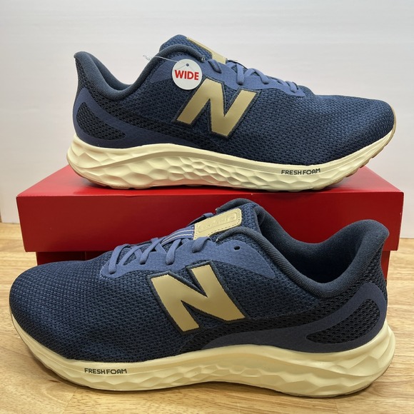 New Balance Fresh Foam Arishi v4 Running Shoe Men's 12 Wide 4E Blue MARISRD4 - Picture 1 of 11